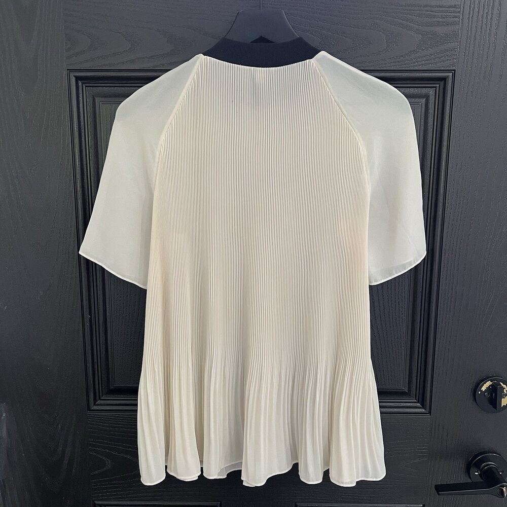 COS short sleeved pleated Tunic blouse Size 6 - Picture 2 of 5